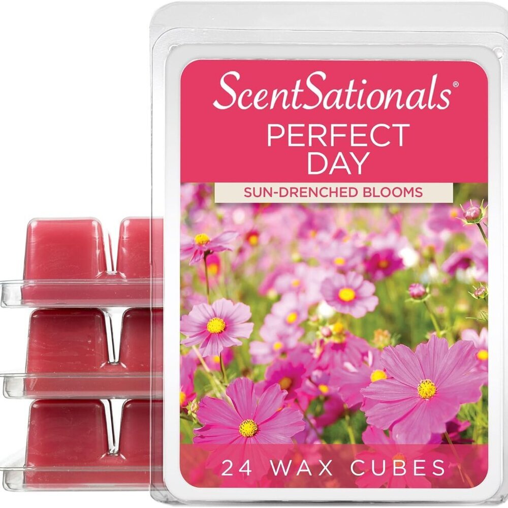 Wax Melts, Wax Cubes Strong Scent - Perfect Day - Long Lasting Scented Wax Melts